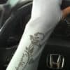 כפפות שמש Sun Gloves כפפות שמש לנהיגה בצבע אפור