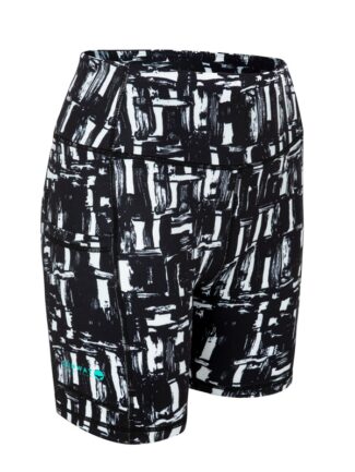 High Rise shorts with side pockets