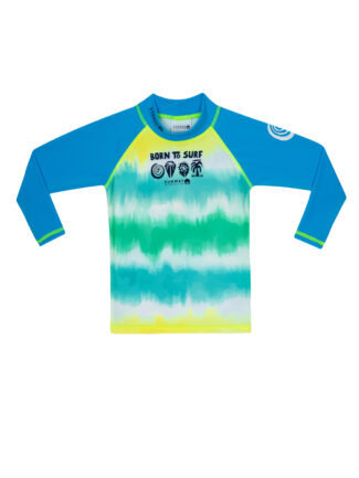 Kids Long Sleeve Swim Shirt Rash Guard shirt