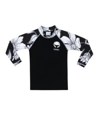 Long Sleeves Rash Guard Swim Shirt for girls and moms 662