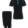 Modest Swimwear with Short Sleeve Shirt