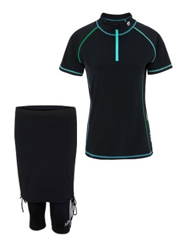 Modest Swimwear with Short Sleeve Shirt